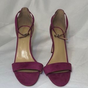 Methaphor Strap Ankle Heel Sandals